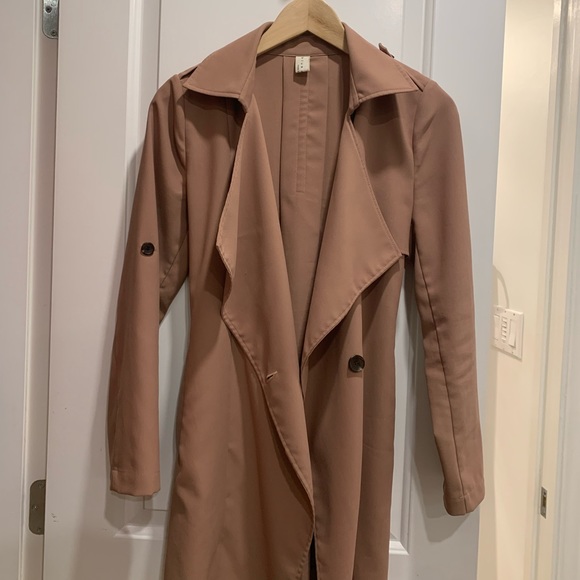 Brown Spring Wrap Jacket - Picture 6 of 11